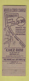 Matchbook Cover - Chez Ami Buffalo NY girlie