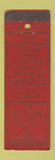 Matchbook Cover - The Hotel Latham New York City WEAR