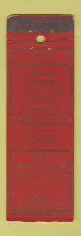 Matchbook Cover - The Hotel Latham New York City WEAR