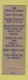 Matchbook Cover - Hotel Martinique New York City