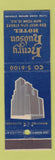 Matchbook Cover - Henry Hudson Hotel New York City deco