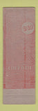Matchbook Cover - Chez Ami Buffalo NY WORN BACK PRINTING ERROR