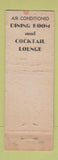 Matchbook Cover - Hotel Abbey New York City WEAR