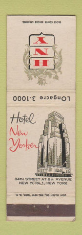 Matchbook Cover - Hotel New Yorker New York City