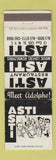 Matchbook Cover - Asti Restaurant New York City WORN
