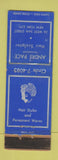 Matchbook Cover - Andre Pace Hair Salon girlie New York City WORN