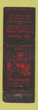 Matchbook Cover - The Fireside Restaurant New York City WORN