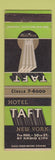 Matchbook Cover - Hotel Taft New York City WEAR