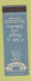 Matchbook Cover - The Woodstock Hotel New York City