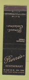 Matchbook Cover - Pierre's Restaurant New York City