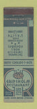 Matchbook Cover - Gripsholm Restaurant New York City