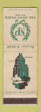 Matchbook Cover - Savoy Plaza Hotel New York City