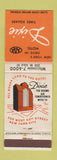 Matchbook Cover - Dixie Hotel New York City