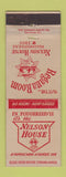 Matchbook Cover - Nelson House Poughkeepsie NY WEAR
