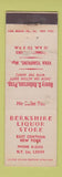 Matchbook Cover - Berkshire Liquor Store East Chatham NY WORN