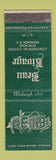 Matchbook Cover - Beau Rivage Newburgh NY