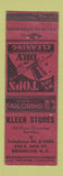 Matchbook Cover - Kleen Stores Cleaning Brooklyn NY
