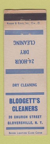 Matchbook Cover - Glodgett's Cleaners Gloversville NY