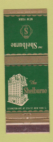 Matchbook Cover - Shelburne Hotel New York City