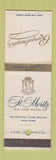 Matchbook Cover - St Moritz Hotel New York City Rumpelmayer's