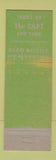 Matchbook Cover - Hotel Taft New York City WEAR