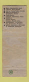 Matchbook Cover - Old Colony Wax Davenport IA