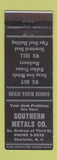 Matchbook Cover - Southern Metals scrap Charlotte NC