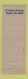 Matchbook Cover - Southern Metals scrap Charlotte NC