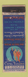 Matchbook Cover - The Cepel Tailors Men's Clothes Chicago IL WORN