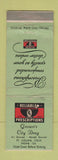 Matchbook Cover - Grovert's City Drug Fort Collins Colorado low phone # WEAR