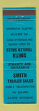 Matchbook Cover - Smith Trailer Sales Casper Gillette WY