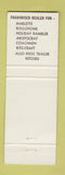 Matchbook Cover - Smith Trailer Sales Casper Gillette WY