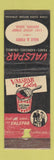 Matchbook Cover - Valspar Paint Denvre Colorado Hale & Perry POOR