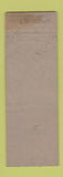 Matchbook Cover - Unguentine Sun Burn Relief girlie WEAR