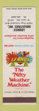 Matchbook Cover - Lennox Heating Air Conditioning St Louis MO