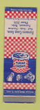 Matchbook Cover - Purina Chows feed Farmers COOP Fairmont NE WORN