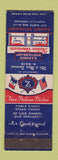 Matchbook Cover - Zanini's Restaurant Italian Nashville TN