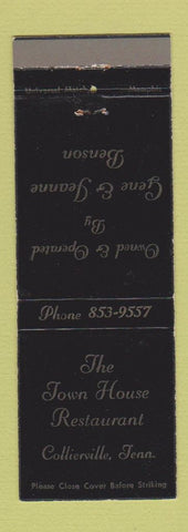 Matchbook Cover - Town House Restaurant Collierville TN