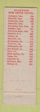 Matchbook Cover - Sam Davis Hotel Nashville TN WEAR