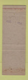 Matchbook Cover - Hotel Savoy Nashville TN