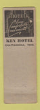 Matchbook Cover - Hotel Key Chattanooga TN WORN