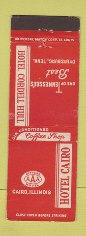 Matchbook Cover - Hotel Cairo IL