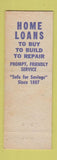 Matchbook Cover - First Federal Savings nad Loan Canton OH