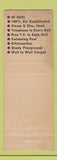 Matchbook Cover - Lakeview Motel Restaurant Jackson TN