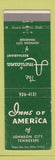 Matchbook Cover - Inns of America Johnson City TN WEAR