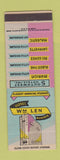 Matchbook Cover - Hotel Wm Len Memphis TN Southwest Hotels