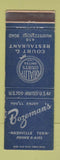 Matchbook Cover - Bozeman's Court Motel Restaurant Nashville tN WEAR