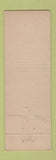 Matchbook Cover - Robert E Cook Insurance Athens TN clock feature WEAR