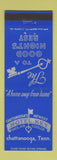 Matchbook Cover - Hotel Key Chattanooga TN