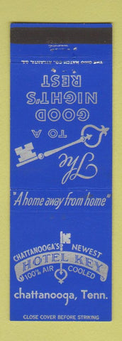 Matchbook Cover - Hotel Key Chattanooga TN